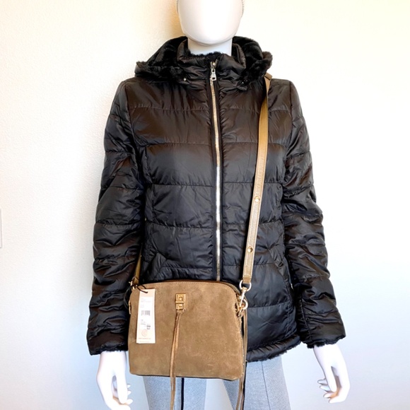 NWT Rebecca Minkoff Suede Crossbody - Picture 2 of 10